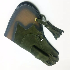 Gants de piège à oiseaux de fauconnerie imperméables camouflage en cuir véritable à gauche-durables et écologiques pour la chasse et l'extérieur - Product Image 4