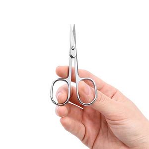 Professional <b>Nail</b> <b>Scissor</b> Curved Blade Half Gold Cuticle <b>Nail</b> <b>Scissor</b> High Quality Best Sale <b>Nail</b> <b>Scissors</b> - Product Image 5