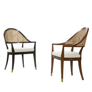 เก้าอี้อาร์มแชร์ทำมือสไตล์โมเดิร์น ปรับได้ มีที่เก็บของ ทำจากไม้เนื้อแข็ง เป็นมิตรกับสิ่งแวดล้อม ทนทาน เหมาะสำหรับบ้านไร่ วิลล่า โรงแรม ห้องนั่งเล่น เฟอร์นิเจอร์ตกแต่งบ้าน - Product Image 1