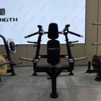 Machine de musculation professionnelle PowerX à charge libre pour les épaules – Équipement d'entraînement de force pour le haut du corps