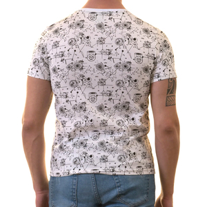 Camisetas transpirables con estampado para hombre, y seda con camisas de algodón estampado de punto, nuevo diseño - Product Image 5