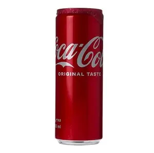 Almanya'dan ucuz fiyat tedarikçisi Coca Cola sıfır hiçbir şeker Can 320ml x 24 Can karton paketi Coca-cola kok meşrubat dolum makinesi