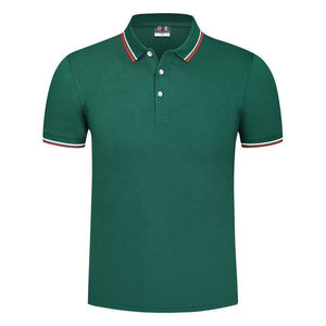 Polo de golf para hombre con logotipo personalizado al por mayor, camisetas de golf de poliéster/220 GSM Spandex, Polo de diseñador original para hombre - Product Image 4