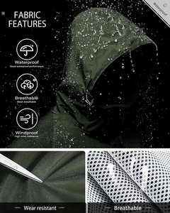 แจ็กเก็ตกันฝนมีซิปเคลือบฤดูหนาวโลโก้ออกแบบได้ตามต้องการกันน้ำน้ำหนักเบามีตัวเลือก - Product Image 6