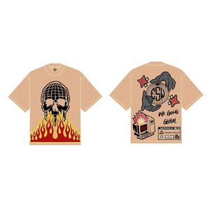2024เสื้อยืดคอกลมสำหรับผู้ชายแบบสั่งตัดระบายอากาศทรงหลวม - Product Image 3
