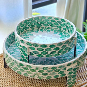 ที่ตั้งแสดงอาหารแบบฝังมุกทำด้วยมือสำหรับจัดแสดงอาหารในร้านอาหารสำหรับงานปาร์ตี้ขายส่งจากเวียดนาม - Product Image 5