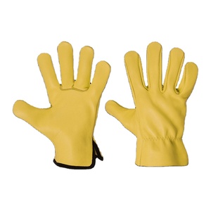 Guantes de Trabajo de Cuero de Cabra de Alta Resistencia, Guantes de Protección Personal Resistentes a la Abrasión para Jardinería - Product Image 5