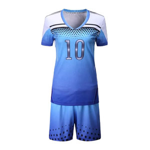 Camiseta de voleibol sublimada de último diseño para mujeres, al por mayor conjunto de equipo, uniformes de voleibol personalizados - Product Image 2