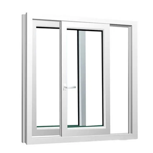 Nhà máy mới bảo mật cao Kích thước nhỏ cửa sổ trượt PVC ngang đôi kính cửa sổ tầng hầm cửa sổ PVC - Product Image 4