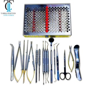 Kit de chirurgie orale micro-parodontale, ensemble d'instruments microchirurgicaux dentaires pour les procédures gingivales et parodontales - Product Image 5