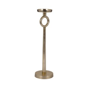 Bougeoir en métal antique classique support conique d'inspiration vintage élégant pour bureau de décoration intérieure et centres de table pour événements spéciaux - Product Image 1