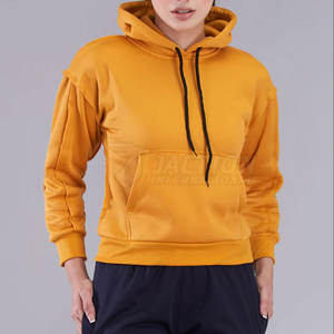 Venta al por mayor transpirable mujeres sudaderas con capucha último estilo de color sólido mujeres sudaderas con capucha personalizadas mujeres sudaderas con capucha - Product Image 1