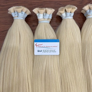 CHAUDE!! Beaucoup de couleurs 100% Remy Extensions de cheveux Cheveux bruts vietnamiens Paquets de gros en vrac Naturel droit Grand Stock Non emmêlé - Product Image 6