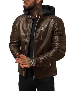 Veste d'hiver pour homme élégante de haute qualité en polyester/coton imperméable et respirante avec personnalisation du logo sur le devant - Product Image 1
