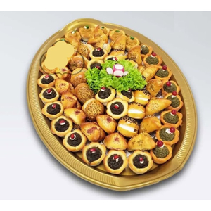Bol de service de bonbons de forme ronde de conception fantaisie bol de service en métal de qualité supérieure avec plateau accessoires de chocolat en vente - Product Image 4