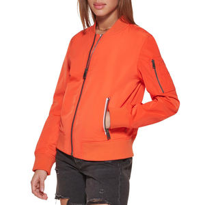 Chaqueta Bomber Nueva para Mujer, Elegante, Lisa, con Cierre, Transpirable y Resistente al Viento, para Otoño e Invierno, para Fiestas - Product Image 1