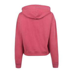 Sweat à capuche en coton avec logo personnalisé pour femmes avec capuche courte Conception OEM Grande taille Tissu éponge pour l'hiver-Meilleures ventes - Product Image 2