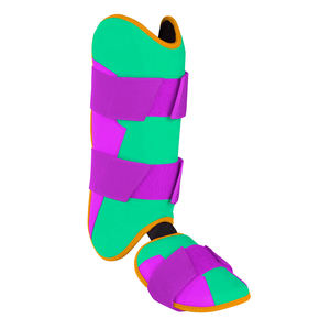 Protector de Piernas para Entrenamiento de Béisbol, Precio Económico de Fábrica, Cómodo, Doble Correa, Cuero PU Genuino, para Hombre - Product Image 6