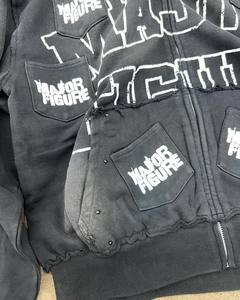 Sudadera con capucha transpirable de alta calidad para hombre, nuevo estilo, buena cremallera para estampado de hojaldre, patrón sólido, directo de fábrica, precio barato, Invierno - Product Image 6