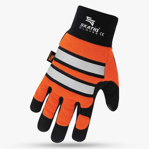 Skatiq Guantes de seguridad de cuero de alta calidad, diseño antideslizante reflectante original para mecánicos - Product Image 2