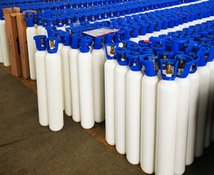 ISO9809-3 petites bouteilles de gaz Standard de 1,5 l-10l, haute pression, chlore, l'hydrogène, l'azote, le CO2, l'argon - Product Image 6