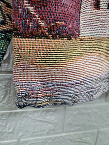 Chaqueta de algodón de estambre suelta Vintage de primavera para hombre Diseño de tapiz transpirable con logotipo personalizado - Product Image 5