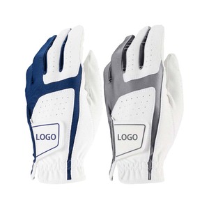 Gants de golf personnalisés de haute qualité pour hommes, gaucher, en cuir de cabretta durable, à vendre - Product Image 1