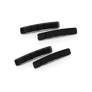 Ganascia del freno XLC in gomma 4 pezzi 72MM nero MTB945VCR