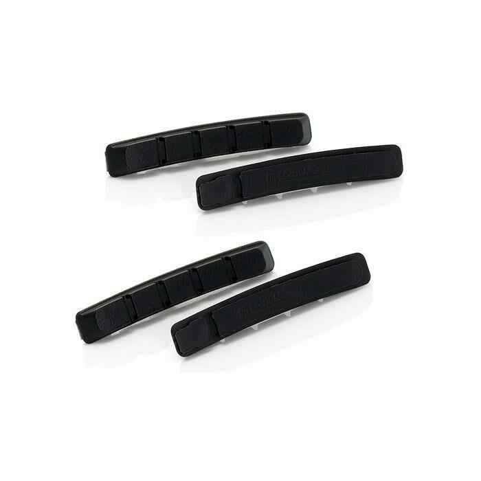 XLC BRAKE SHOE RUBBER 4-PIECE 72MM BLACK MTB945VCR
