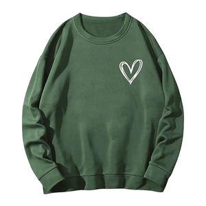 Sweat-shirts décontractés pour hommes et femmes, poids lourd, respirants, tricotés, doublés, écologiques, séchage rapide, chauds, automne-hiver, devant - Product Image 1