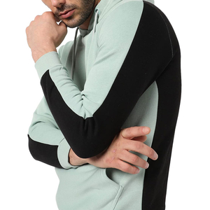 Sudadera con Capucha de Algodón y Poliéster Ligera de Alta Calidad, Personalizable con Logotipo OEM, Ropa Urbana Informal para Hombre - Product Image 6