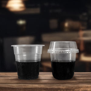 Gobelets jetables transparents en PP à paroi simple de haute qualité QUANG QUAN, diamètre 95 mm, pour café, lait, thé, smoothies, boissons, Vietnam - Product Image 2