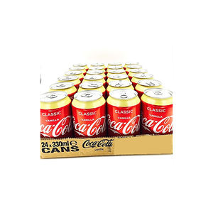 Boisson gazeuse coca-vanille 330 ml, boisson gazeuse aromatisée au cola - Product Image 1