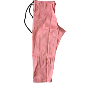 Kimono de Jiu Jitsu Brasileño Rosa, Uniforme para Hombres Adultos, 100% Algodón, Secado Rápido, Cinturón Blanco, Ropa de Artes Marciales para Estudiantes, Kimono de BJJ Rosa - Product Image 3