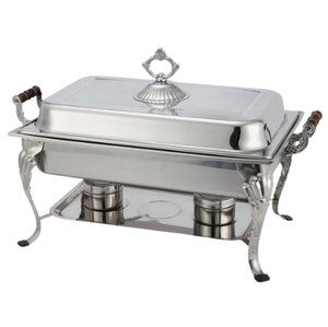 Calentador de alimentos Buffet Servir plato de frotamiento Forma personalizada Acabado antiguo Hotel Cocina Catering Servir plato de frotamiento - Product Image 4