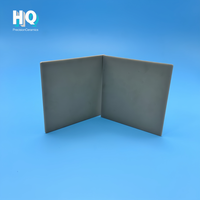 Plaque en céramique AlN à haute conductivité thermique, substrat électronique personnalisé pour module IGBT, pièces en céramique pour semi-conducteurs et LED, découpe