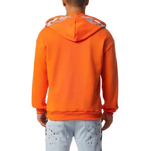 Sweat à capuche oversize pour homme en polaire chaud d'hiver décontracté confortable tissu doux respirant durable unisexe de haute qualité style - Product Image 4