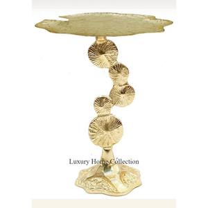 โต๊ะโลหะสีเทาพร้อมกระจกขนาดใหญ่โต๊ะกลางบ้านที่ออกแบบอย่างน่าชื่นชมโต๊ะกลางบ้านและร้านอาหาร - Product Image 5