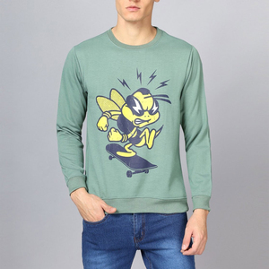 Nouveau sweat-shirt imprimé pour hommes d'hiver personnalisé OEM vente en gros de haut à manches longues style tendance pas cher prix polaire polyester/coton - Product Image 6