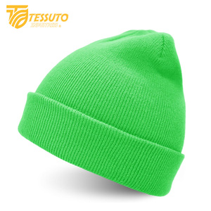 Bonnets à la mode Bonnets d'hiver Bonnet chaud fabriqué OEM design logo personnalisé de la meilleure qualité Bonnets pour hommes - Product Image 5