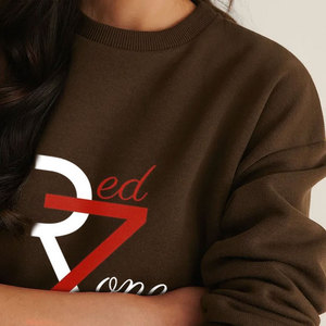 Vente en gros de vêtements de ville à la mode, vêtements, pull, sweatshirts surdimensionnés pour femmes, sweat à capuche léger d'automne et d'hiver pour fille - Product Image 2