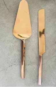 Servidor de pastel de metal hecho a mano de nuevo estilo en precio al por mayor Nuevo diseño en servidor de pastel de metal - Product Image 6