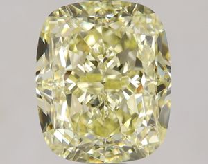 Fantaisie Jaune Naturel Même 3.02 Carat VVS2 Long Coussin Coupe GIA Certifié Naturel Lâche Fantaisie Diamants De L'Inde Pour L'utilisation De Bijoux - Product Image 3