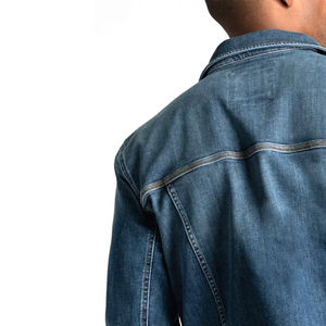 Venta al por mayor Vintage Oversized Jeans Chaquetas de mezclilla para los hombres con nuevo diseño elegante calle principal perfecto para el otoño con estilo - Product Image 6