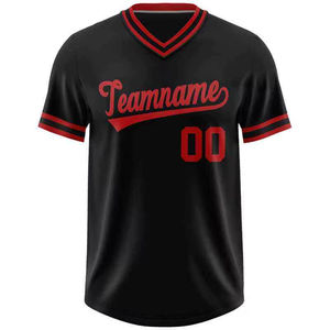 เสื้อเบสบอลคอวีแบบสั่งทำโลโก้ OEM พร้อมพิมพ์ลายแบบระเหิด สำหรับทีม 男女 ใส่ได้ คุณภาพสูง ขายส่ง - Product Image 5