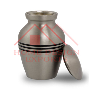 Urnas de metal de aluminio hechas en 2025, jarrones con tapa, tamaño Mini, urnas para cenizas humanas, tarro para cenizas - Product Image 2