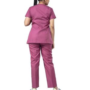 Conjunto de Uniformes Médicos Unisex de Primera Calidad, Ligeros, Transpirables, Cómodos, Elásticos, Totalmente Personalizables, Últimos Diseños, para Uso Hospitalario - Product Image 3