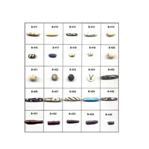 Cuentas de Hueso Hechas a Mano de Alta Calidad, Diseño de Joyería, Mala de Oración, Exhibición Decorativa, Collar DIY, Pulsera Étnica Espiritual - Product Image 1