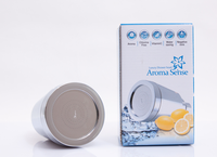 Pommeau de douche fixe Aroma (type de mur) avec vitamine C et arôme. Pomme de douche à filtration en 3 étapes, Aroma Sense, fabriquée en Corée. KNTeC