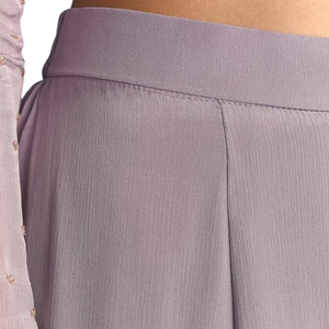 Venta al por mayor lavanda Chinon Kurta Sharara con Cutdana Dupatta para la fiesta de la boda desgaste recepción festiva y pedidos étnicos personalizados - Product Image 6